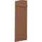 Ekena Millwork Americraft 5-Board (2 Batten) Wood Joined Board-n-Batten Shutters w/Ellipt Top, ARW101BE518X77BTH, PR ARW101BE518X77BTH - alternate 8